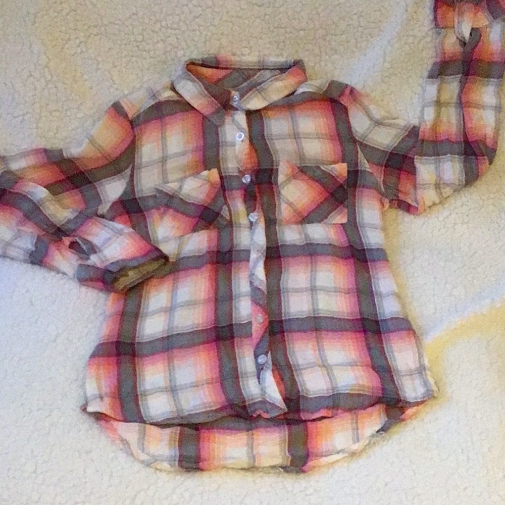 🦋 Long sleeve flannel shirt
